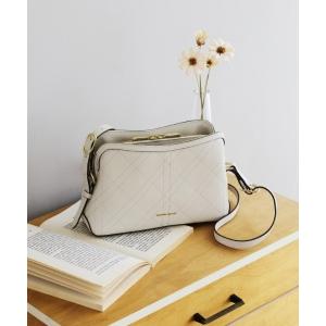 ショルダーバッグ バッグ ステッチデザインスプリ...の商品画像