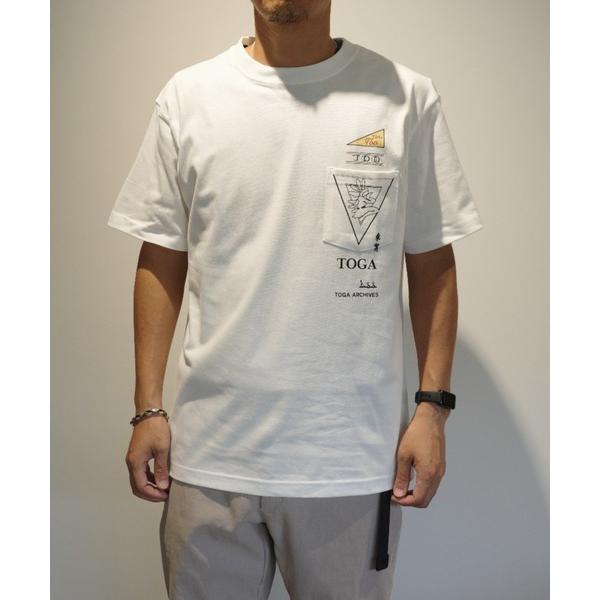 tシャツ TOGA　TOO Print T-shirt メンズ