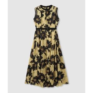 ワンピース BIG FLOWER シアードレス