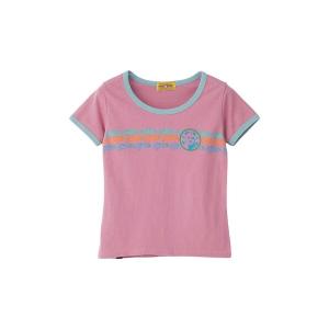 tシャツ 半袖 CREAMY LOGO LINE チビTシャツ レディース