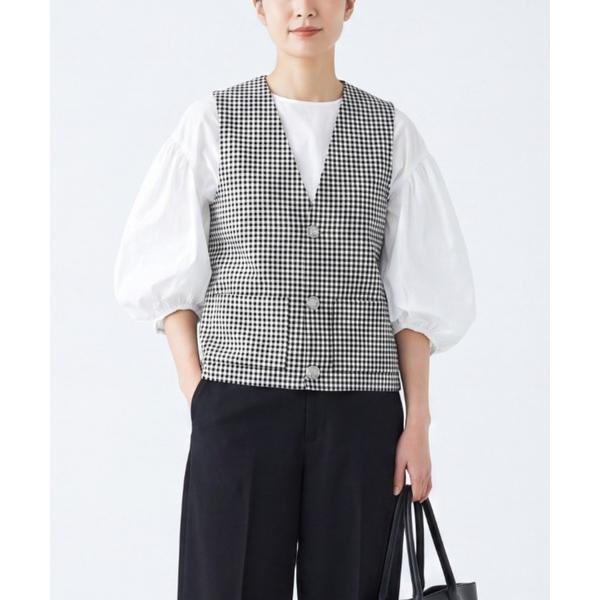 ベスト ジレ 「T21」「US RAGS/ユーエスラグス」CHECK VEST U-VEST メンズ...