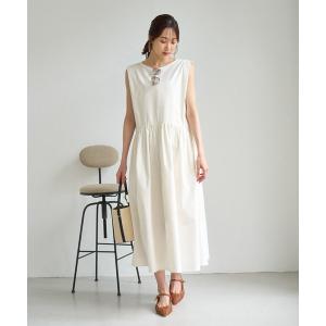 ワンピース ショルダータックワンピース/撥水