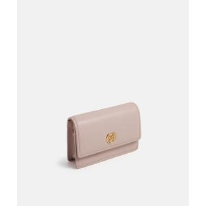 財布 「メトロシティ」牛革 ウォレットチェーンバッグ ストラップ 取り外し可能 コンパクト レディース