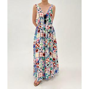 ワンピース 「FRNCH/フレンチ」happy print dress