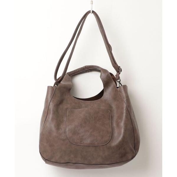 「GUSCIO」 トートバッグ FREE ブラウン系その他 レディース