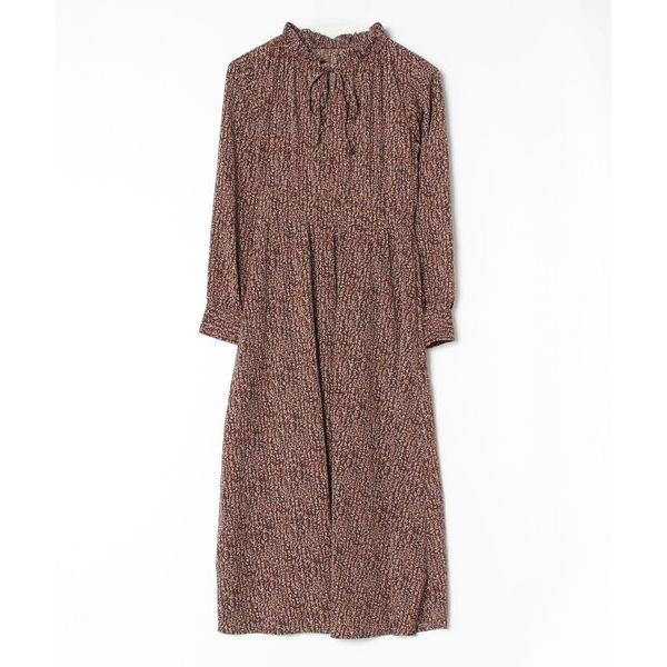 「N.（N. Natural Beauty Basic）」 長袖ワンピース SMALL ブラウン系そ...