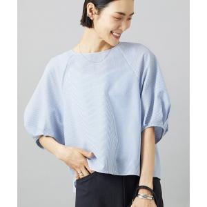 ブラウス シャツ 夏 半袖 パフスリーブブラウス レディース