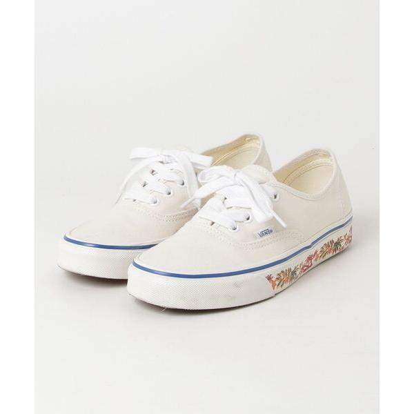 「VANS」 ローカットスニーカー 24cm ホワイト レディース