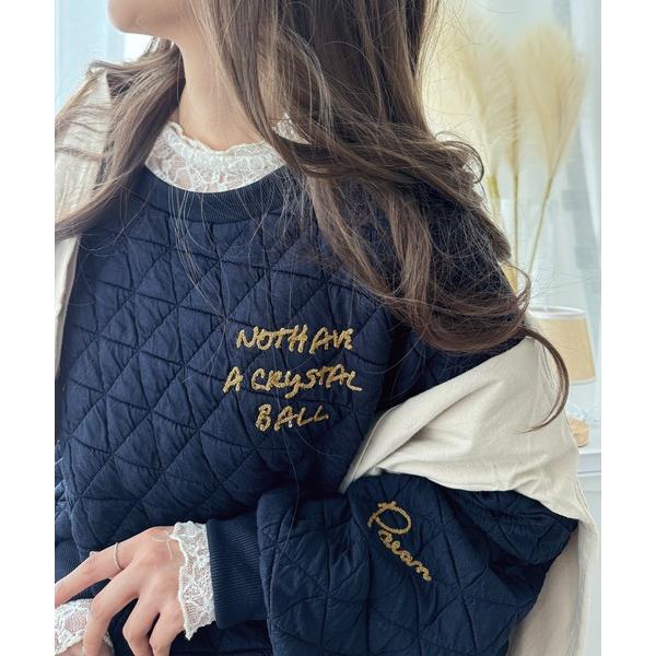 「Java」 長袖カットソー LARGE ネイビー レディース