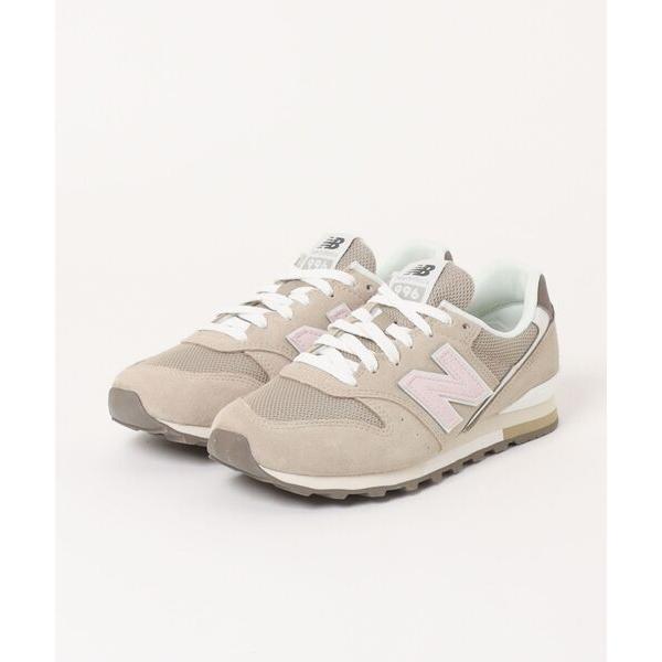 「New Balance」 ローカットスニーカー 25.0cm ブラウン レディース