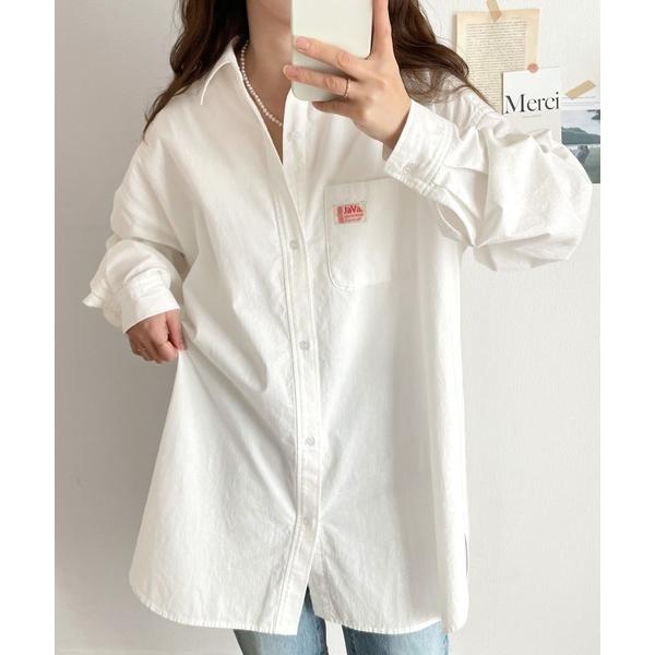 「Java」 長袖シャツ LARGE ホワイト レディース