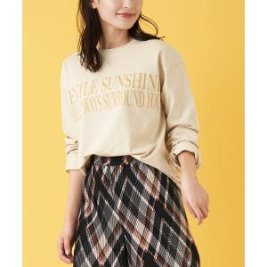 「YANUK」 長袖カットソー 2 サンドベージュ レディース