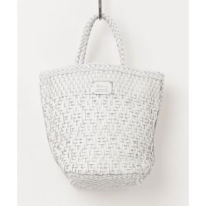 トートバッグ 「Swaraj/スワラージ」手編みメッシュレザーTOTE(牛革)本革 レディース メンズ
