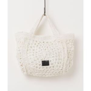 トートバッグ 「Swaraj/スワラージ」手編みペーパーラフィア・トートBAG レディース メンズ