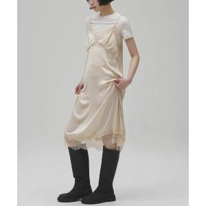 トゥデイフル todayful ワンピース Satin Lace Dress 12610317