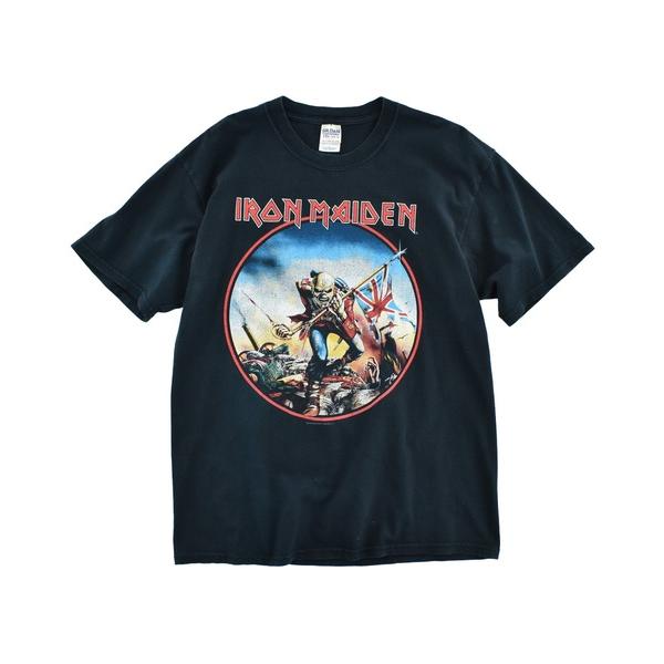tシャツ 「USED」Y2K GILDAN “Iron Maiden” バンドTシャツ メンズ レデ...