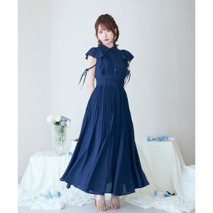 Rose Muse（ロゼミューズ） ドレス Open shoulder chiffon dress