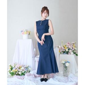 Rose Muse（ロゼミューズ） ワンピース Denim flare dress : ZOZOTOWN