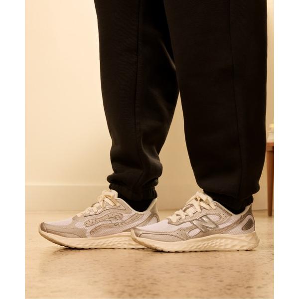 「New Balance」 ローカットスニーカー 24.0cm シルバー レディース