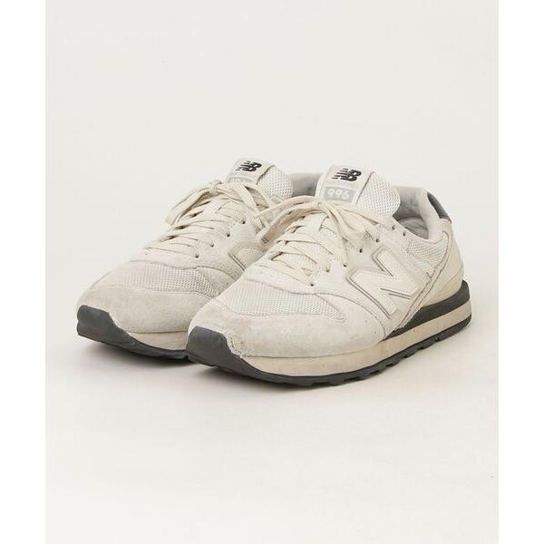「New Balance」 ローカットスニーカー 24.0cm ホワイト レディース