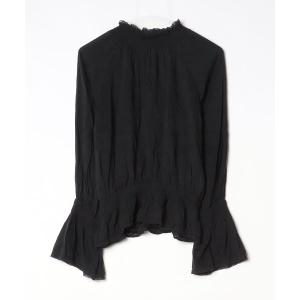「LOWRYS FARM」 長袖ブラウス MEDIUM ブラック レディース