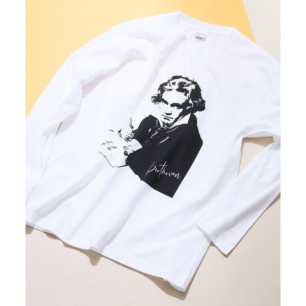 「CORISCO」 「Printstar」長袖Tシャツ MEDIUM ホワイト系その他2 メンズ