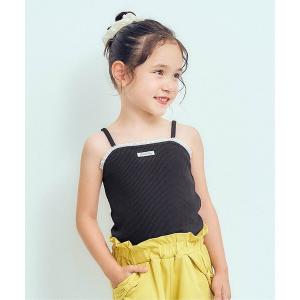 キャミソール 肌着 レースフリルキャミ キッズ 子供服 女の子