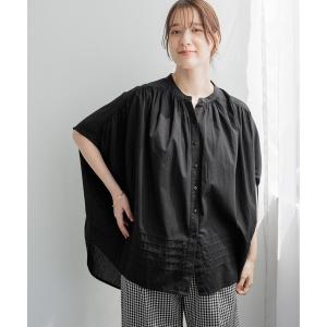 ブラウス シャツ 「GOOD PRICE」ストライプドビードルマンブラウス レディース