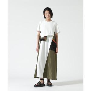 ワンピース 半袖 Risley(リズレー) レイヤードワンピース