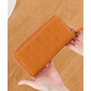 財布 zucchero ズッケロ 長財布 レディース 日本製 水玉 ドット ラウンド型 55215 レディース