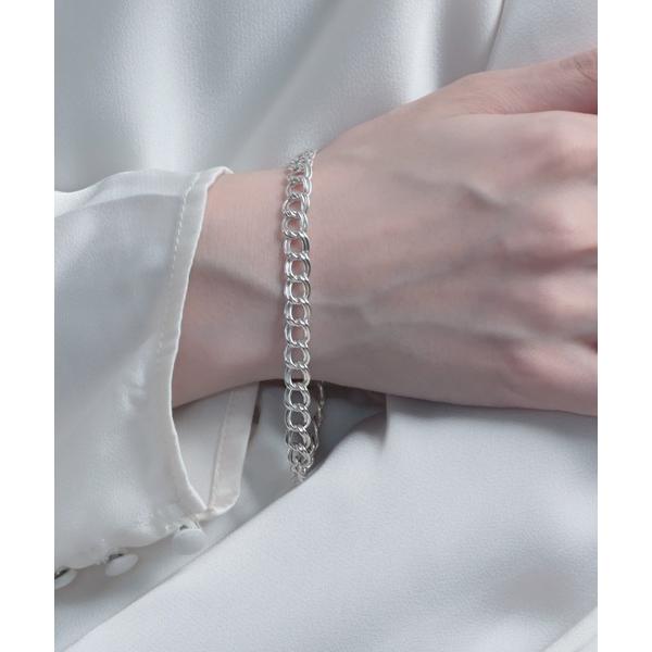 アレルギー対応 ブレスレット 「YArKA/ヤーカ」double Loop chain bracel...