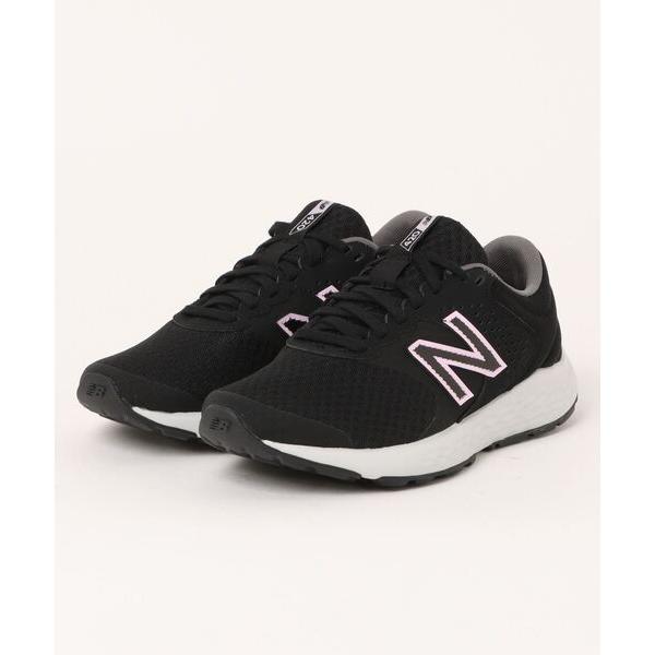 「New Balance」 ローカットスニーカー 25.5cm ブラック レディース