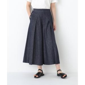 「human woman」 デニムパンツ MEDIUM ネイビー レディース