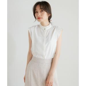 「LADYMADE」 ノースリーブブラウス FREE オフホワイト レディース