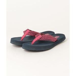 「Teva」 フラットサンダル 24cm ネイビー レディース