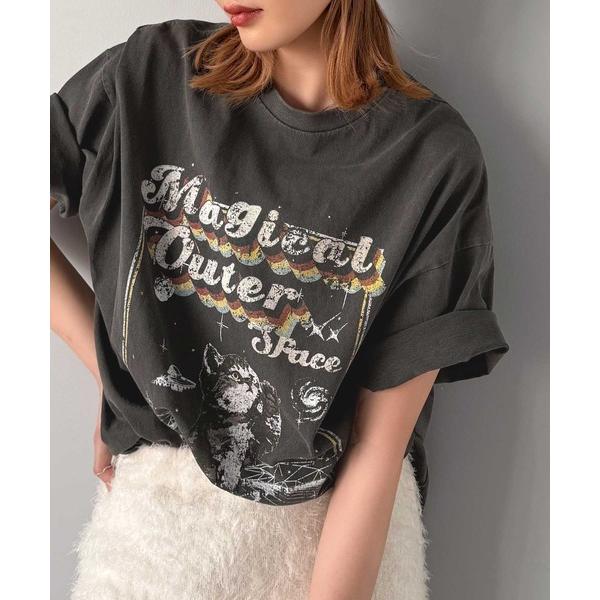 「Java」 半袖Tシャツ X-LARGE グレー レディース