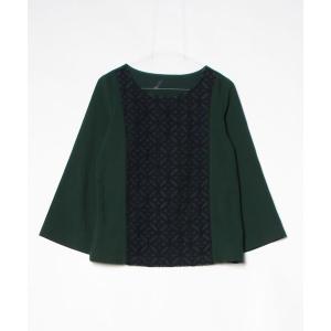 「BEAUTY&YOUTH UNITED ARROWS」 長袖ブラウス - グリーン レディース
