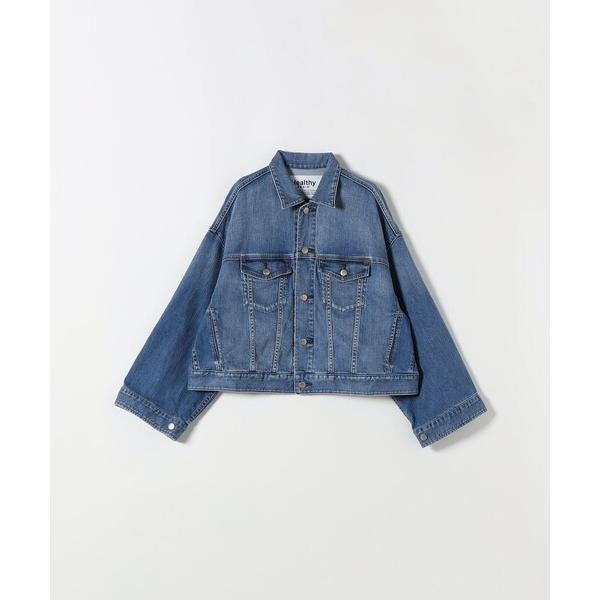 コート アウター Healthy DENIM:「洗濯機可能」デニム ジャケット レディース