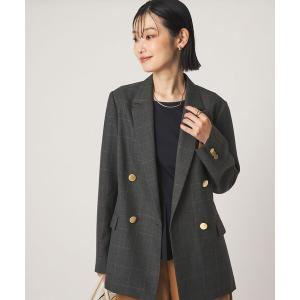 ジャケット テーラードジャケット 「size SHORT/TALLあり」Greed グリード ダブル ジャケット ウォッシャブル レディース