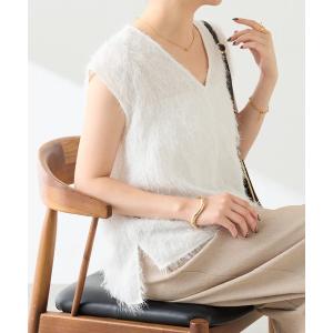 ブラウス シャツ 季節先取りの夏服/シフォンフレンチシアーブラウス レディース