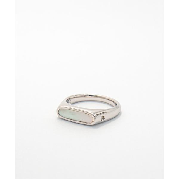 指輪 リング 「TOMWOOD/トムウッド」Mario Ring White MOP シルバーリング...