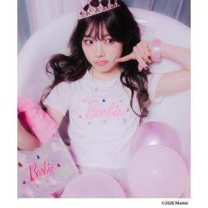 tシャツ ＡＮＡＰＧｉＲＬ×「Ｂａｒｂｉｅ」ビジュー付きミニＴシャツ キッズ 子供服 女の子