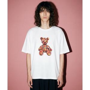 tシャツ rehacer TEE : Flowers Bear /  フラワーズ T-Shirt メンズ レディース
