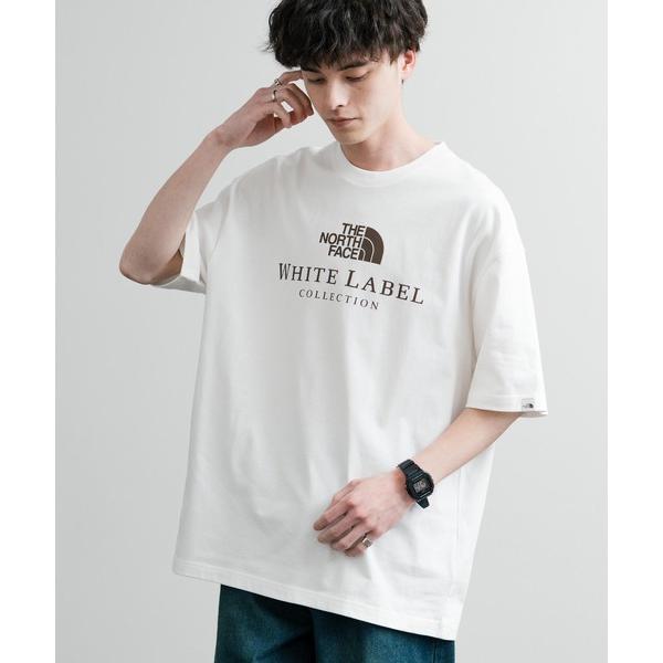 「THE NORTH FACE」 半袖Tシャツ S ホワイト メンズ