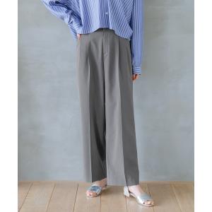 「GLOBAL WORK」 パンツ L 杢グレー レディース