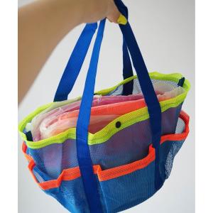 トートバッグ 「 Port / ポート 」 ネオンカラーメッシュトートバッグ # レディース メンズ