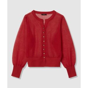 カーディガン シアーラミースキッパーカーディガン レディース