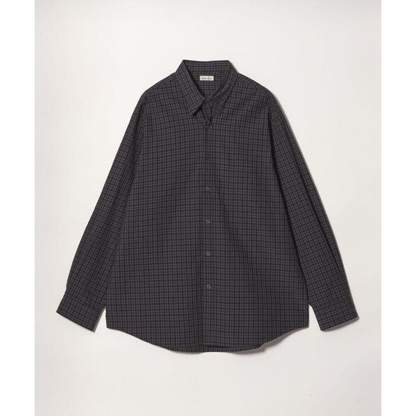 シャツ 「Steven Alan」 オーガニックコットン ミニチェック リバースシーム シャツ LO...