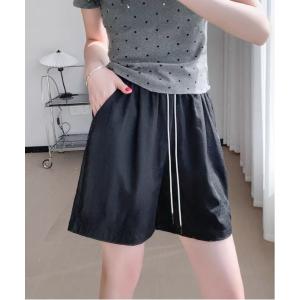 ハーフパンツ パンツ 短パン ウエストナイロン風カジュアルショートパンツ/ハーフパンツ レディース｜ZOZOTOWN Yahoo!店