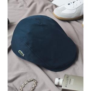 ラコステ 帽子 ベレー帽 メンズ 「LACOSTE」COTTON LOGO HUNTING L1130 メンズ レディース